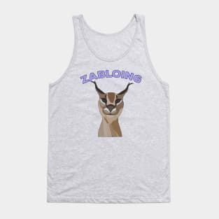 Zabloing Cat Meme Tank Top